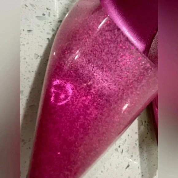 Marc Fisher Women's Hadais Pointed Toe Slip On Mule Pumps Pink Size 7.5 - Picture 8 of 12